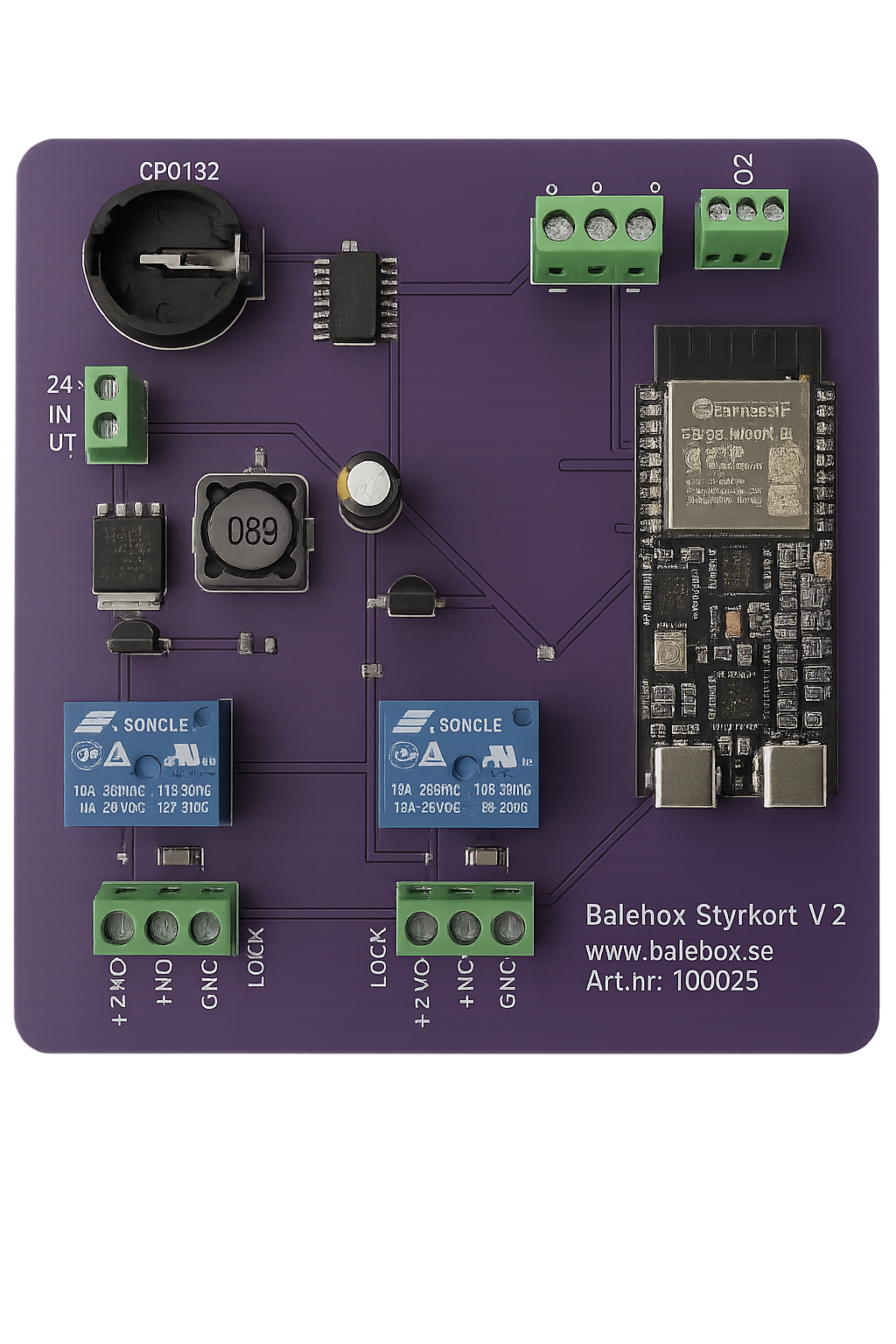 Balebox Styrkort V1.2