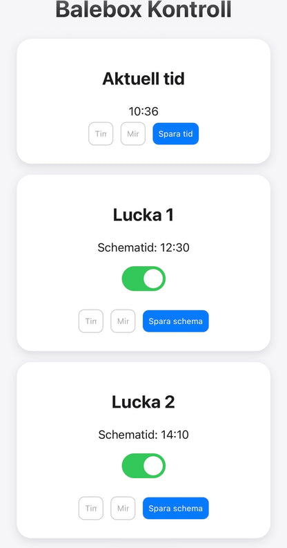 Balebox Master – Smart höautomat för djur